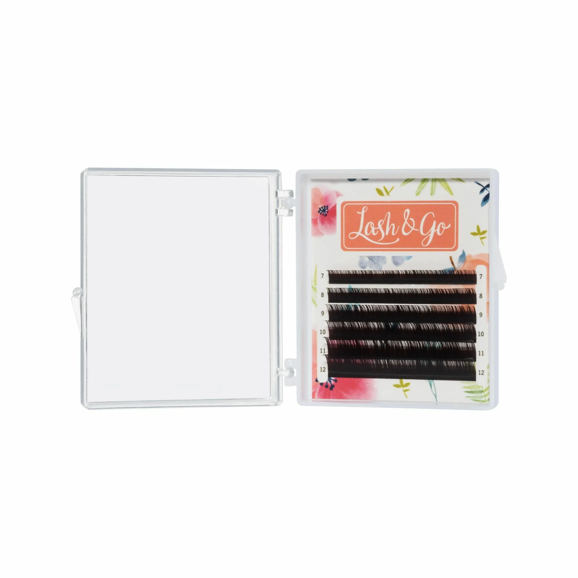 

Ресницы Lash&Go Эспрессо мини 6 линий C 0,07 13-16 мм, Коричневый, LL622306