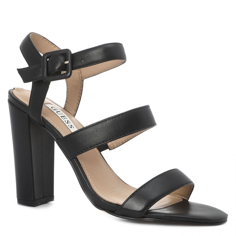 фото Женские босоножки guess melodie fl6mellea03 цв. черный 40 eu