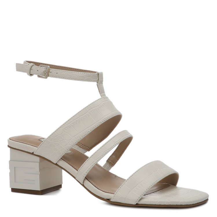 фото Женские босоножки guess malin2 fl6ml2pel03 цв. бежевый 35 eu