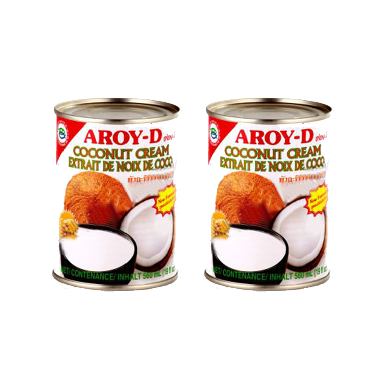 Кокосовые сливки Aroy-D (2 шт. по 560 мл)