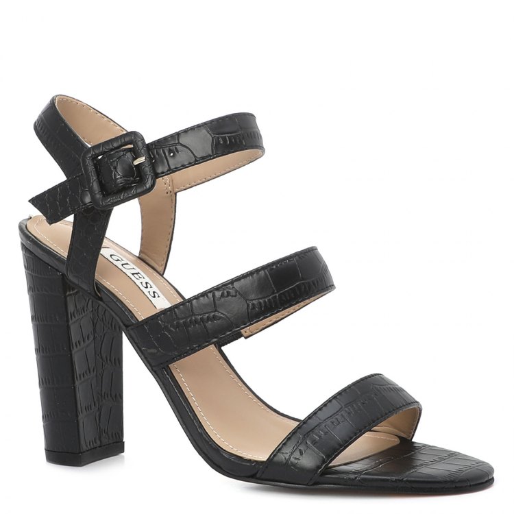 фото Женские босоножки guess melodie2 fl6mldpel03 цв. черный 37 eu
