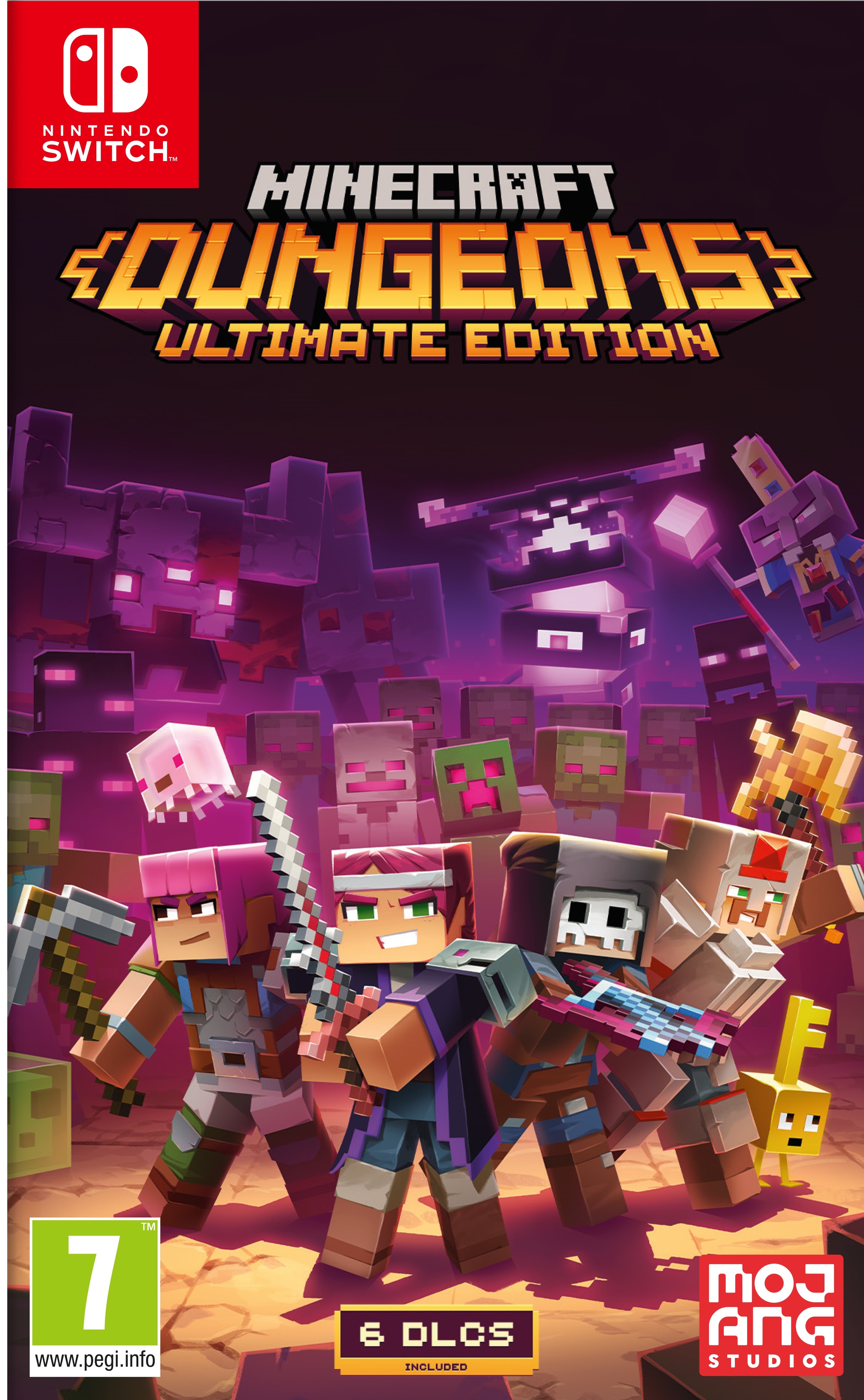 фото Игра minecraft dungeons ultimate edition для nintendo switch mojang