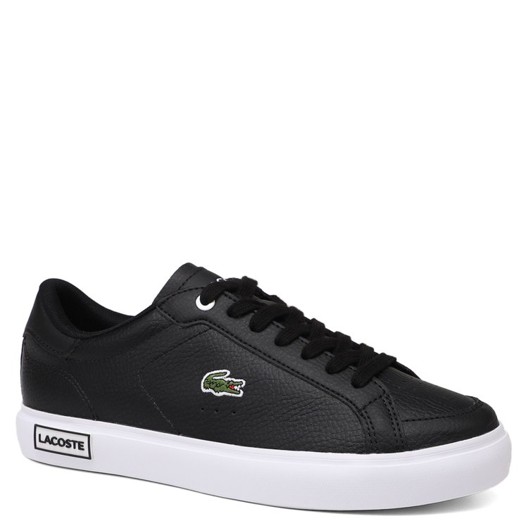 

Кеды женские Lacoste SFA0077 POWERCOURT 222 6 черные 36 EU, Черный, SFA0077 POWERCOURT 222 6
