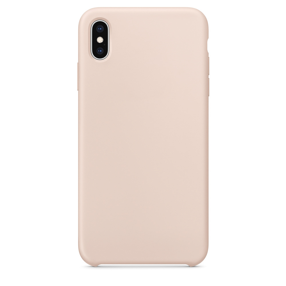 фото Чехол silicone case для iphone x/xs премиум, розовый, scpqipxxs-19-pink