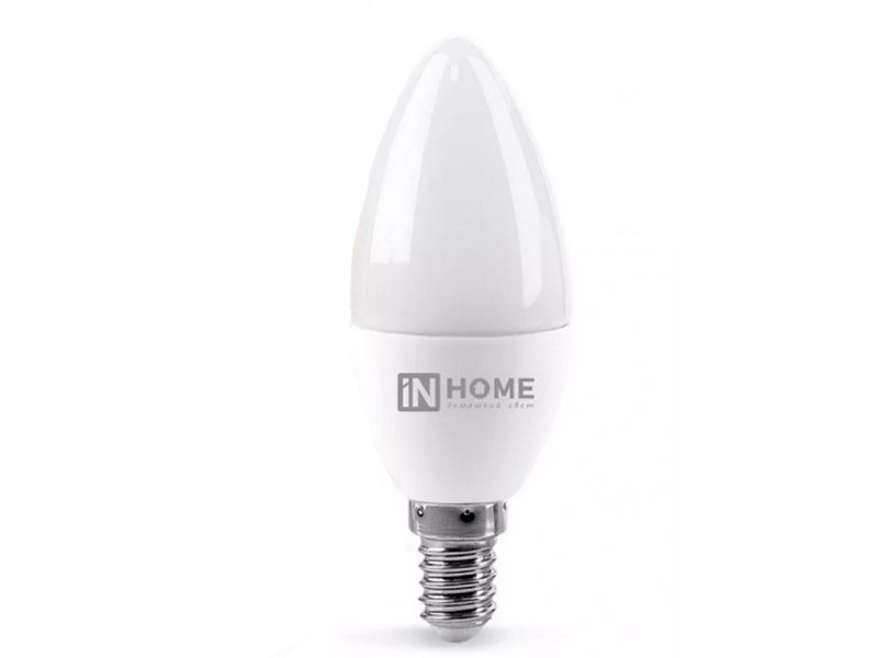 Лампочка In Home LED-Свеча-VC E14 4W 230V 4000K 360Lm 4690612030159