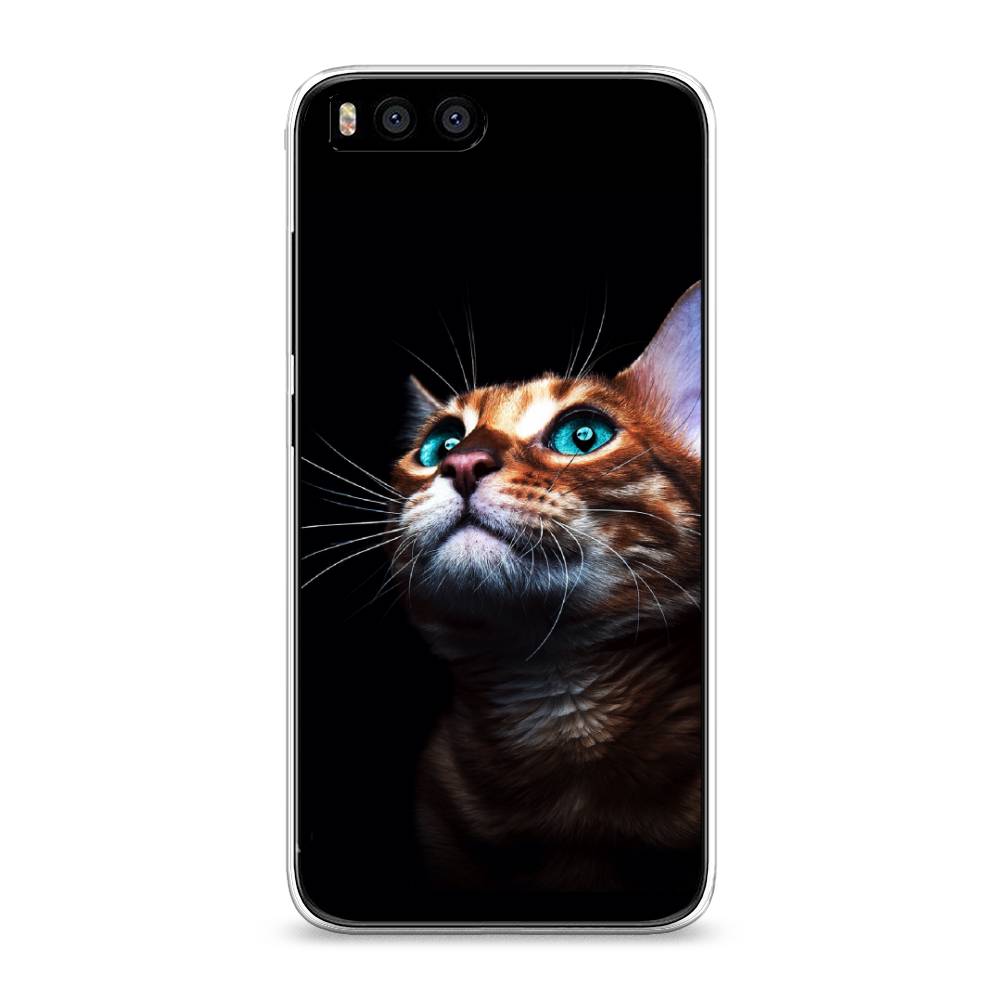 

Чехол Awog на Xiaomi Mi 6 "Мечтательный кот", Разноцветный, 30650-1