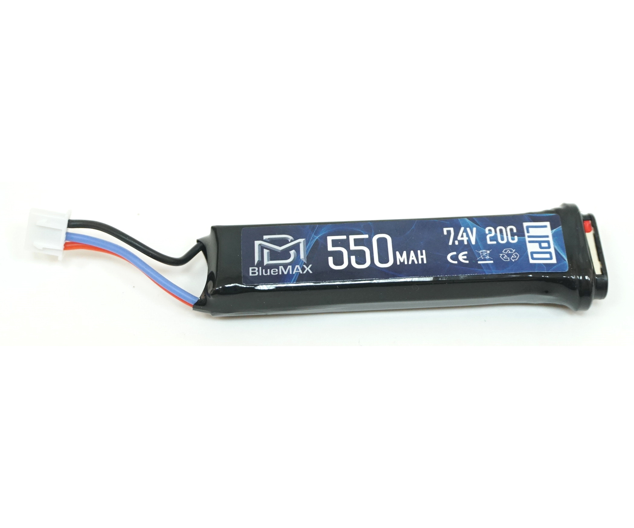 Аккумулятор 7.4V 550mAh 20C для AEP (LiPo) BlueMAX