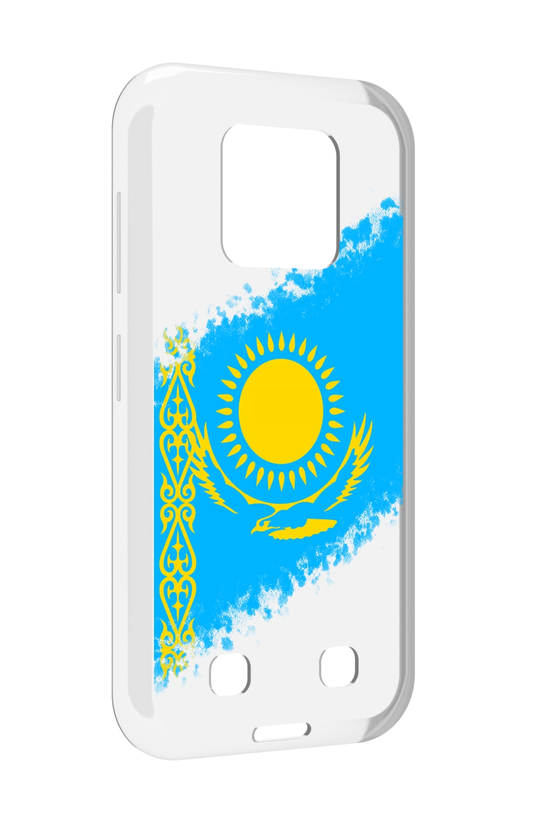 

Чехол MyPads флаг Казахстана для Oukitel WP18, Прозрачный, Tocco