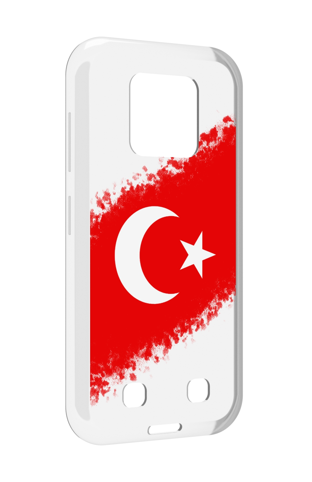 

Чехол MyPads флаг Турции для Oukitel WP18, Прозрачный, Tocco