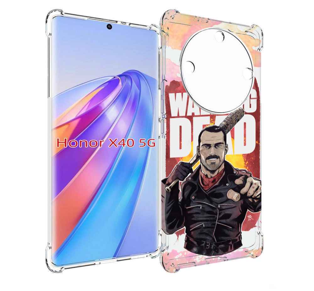 

Чехол MyPads ниган-смит для Honor X40, Прозрачный, Tocco