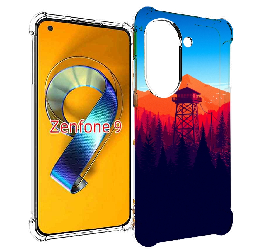 

Чехол MyPads лес с оранжевыми горами для Asus Zenfone 9 (AI2202), Прозрачный, Tocco