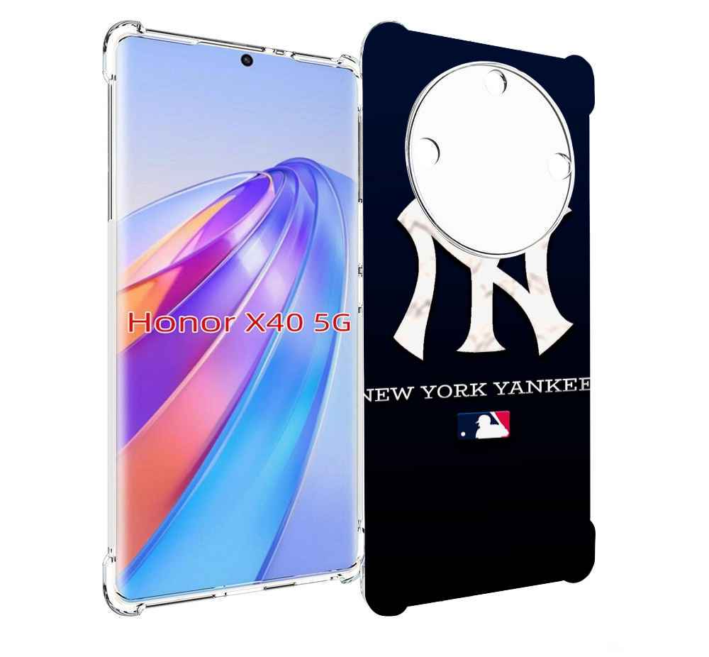 

Чехол MyPads нью оирк янкис беисбол для Honor X40, Прозрачный, Tocco