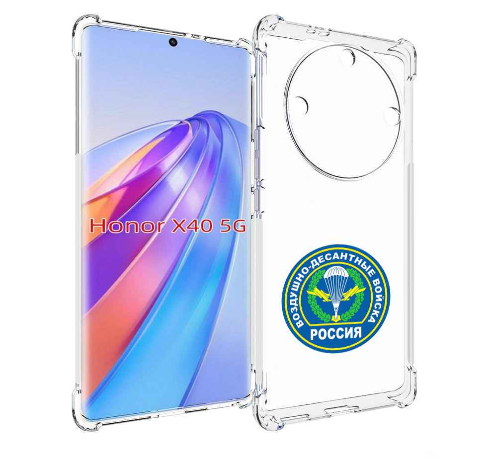 

Чехол MyPads вдв для Honor X40, Прозрачный, Tocco