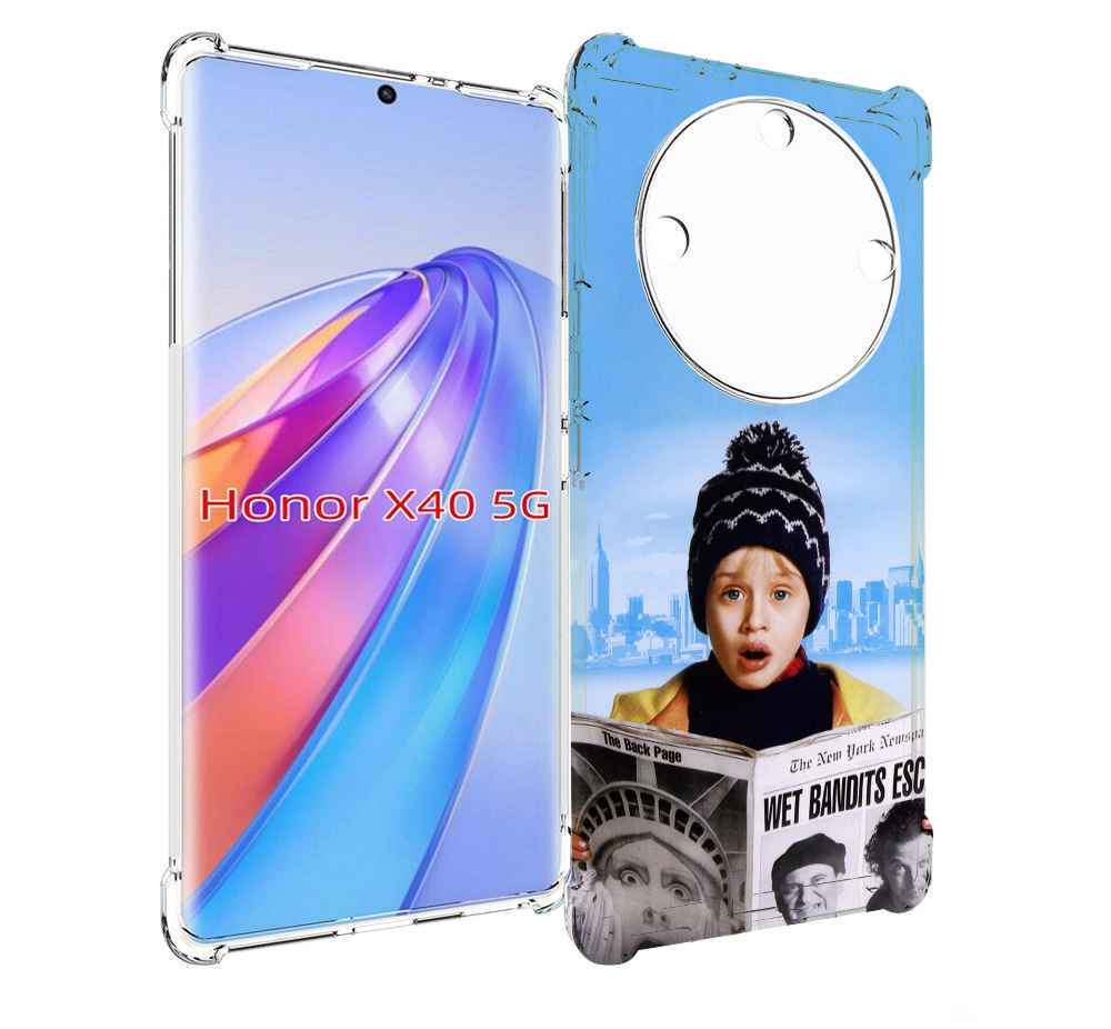 

Чехол MyPads один-дома-детский для Honor X40, Прозрачный, Tocco