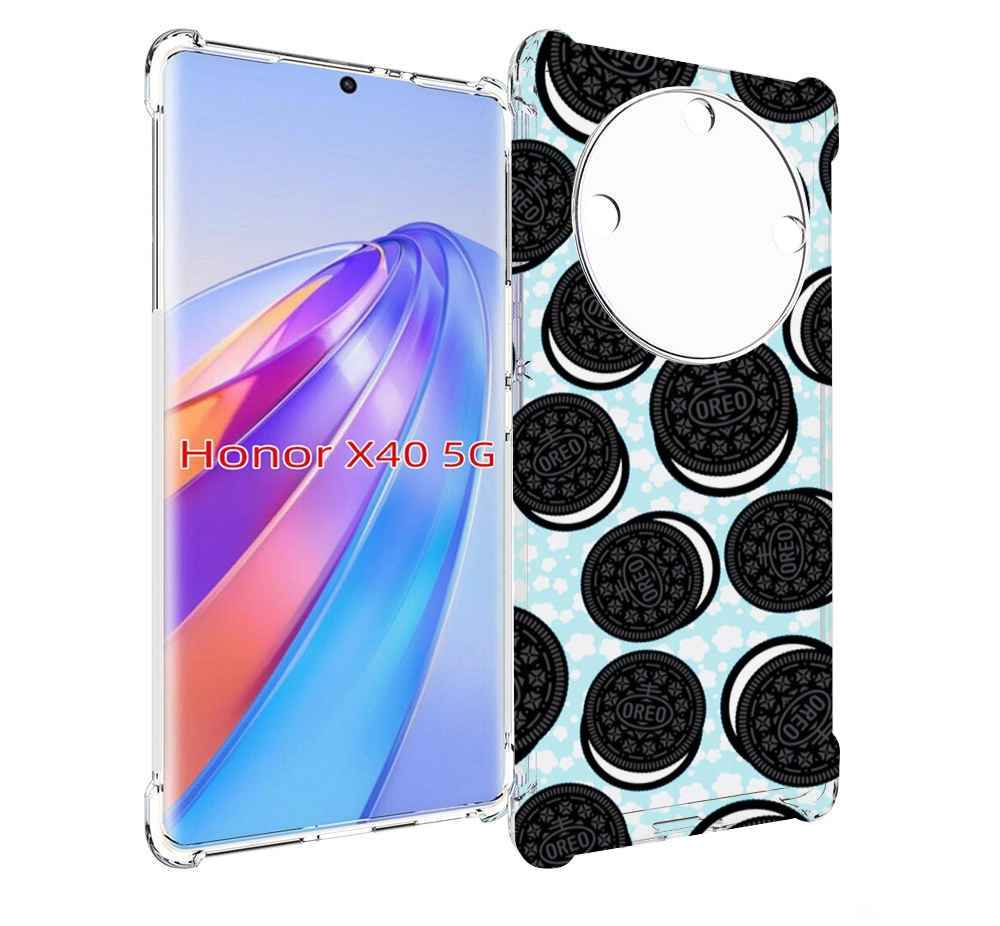 

Чехол MyPads орео печеньки для Honor X40, Прозрачный, Tocco