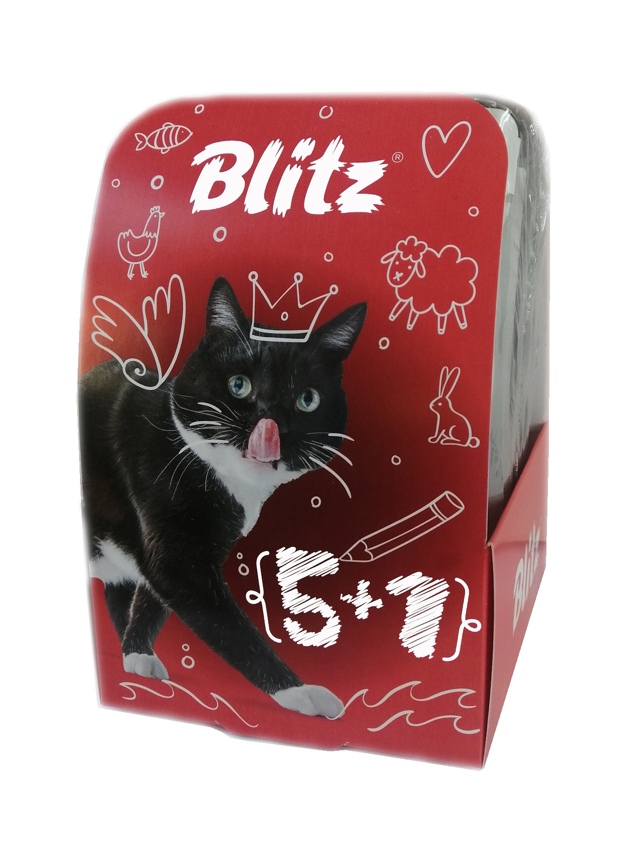 Влажный корм для кошек Blitz АССОРТИ Classic 51 6 шт по 85 г 325₽