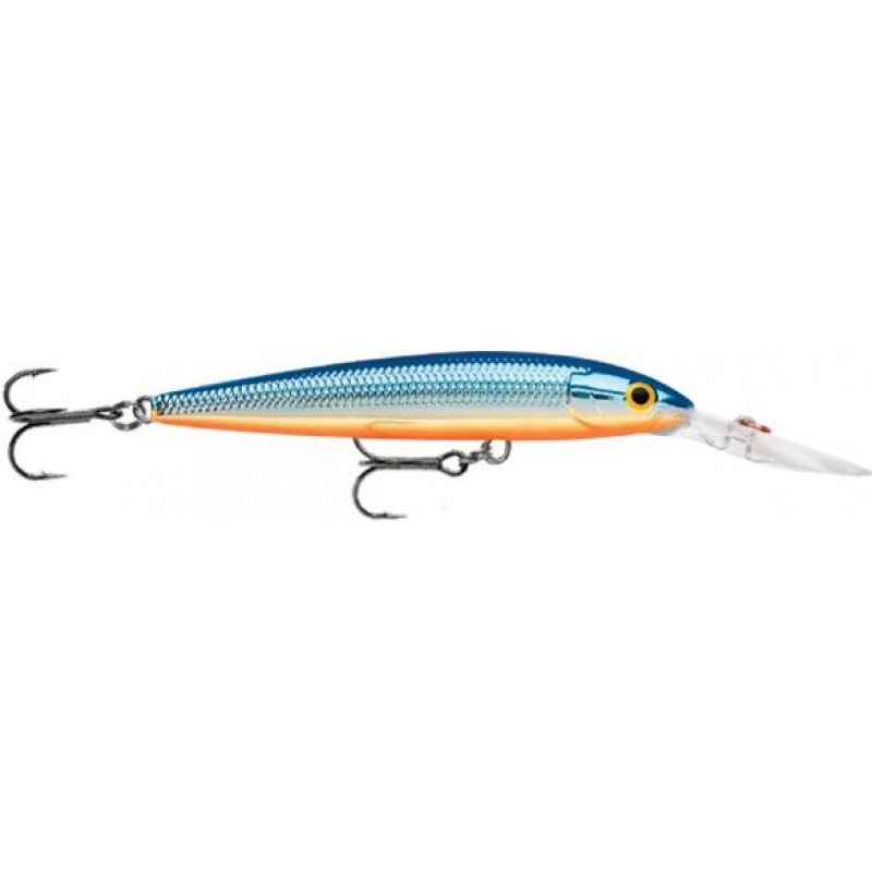 фото Воблер rapala downdeep husky jerk 10 /sb /суспендер/ 2,1-4,8м, 10см, 11гр. dhj10-sb