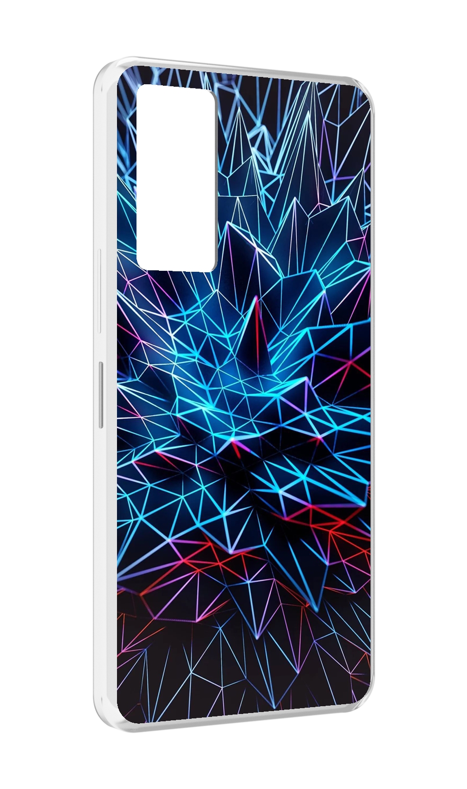

Чехол MyPads неоновая-абстракция для Infinix Note 11, Прозрачный, Tocco