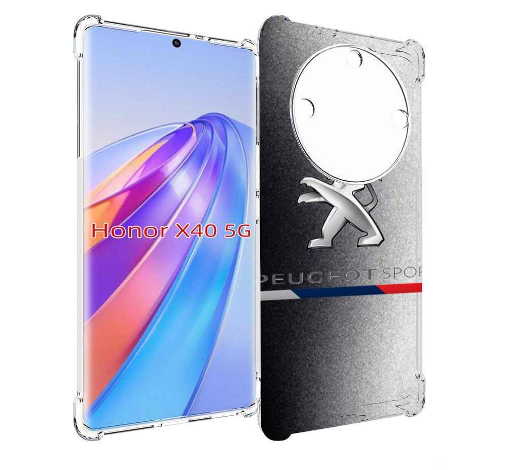 

Чехол MyPads peugeot-1 для Honor X40, Прозрачный, Tocco