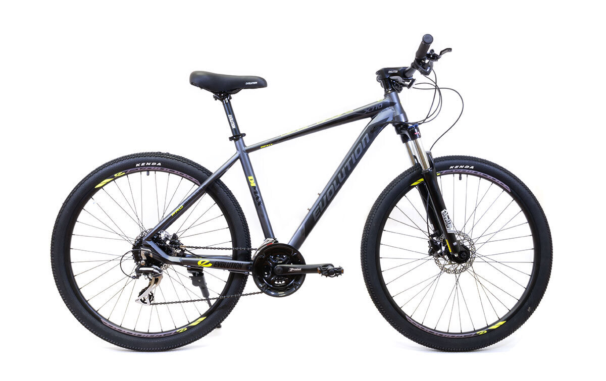 фото Велосипед 27,5 evolution dimax d 19 алюминий 24-скор. черно-желтый
