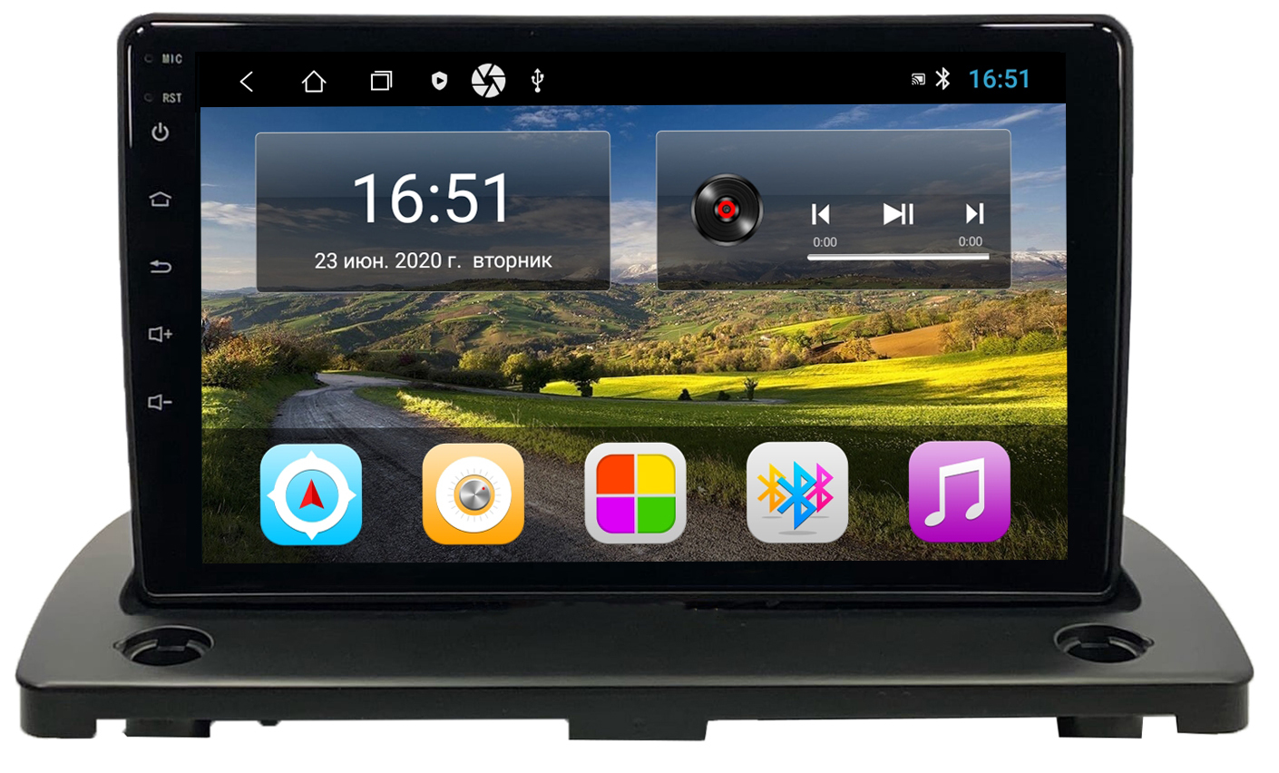 Штатная автомагнитола Zenith Volvo XC-90 Вольво 2002-2014 Android 12 232GB планшет 2230200₽