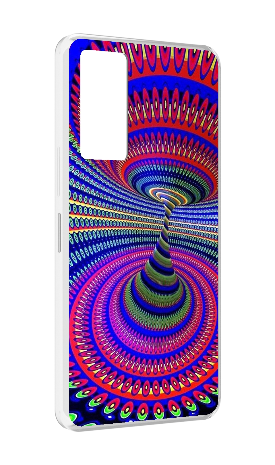 

Чехол MyPads оптическая иллюзия для Infinix Note 11, Прозрачный, Tocco