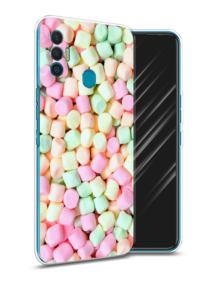 

Чехол Awog на Realme C15 "Marshmallows", Разноцветный, 255050-10