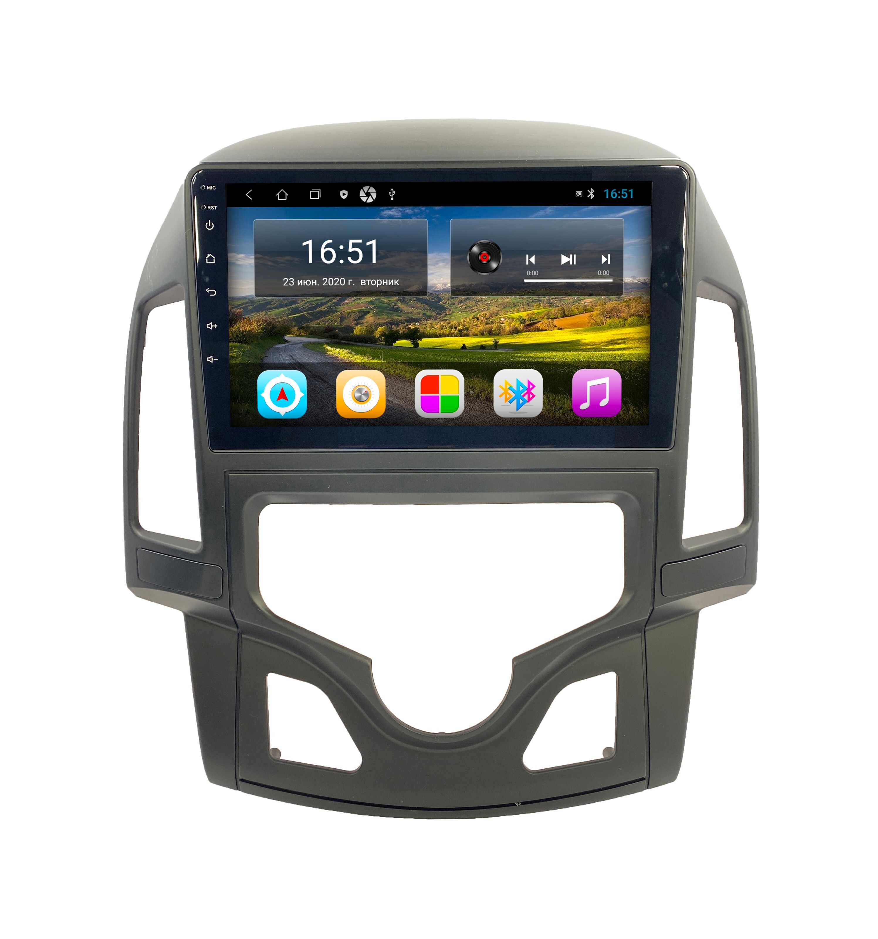 Штатная автомагнитола Zenith Hyundai i30 2008-2011 Климат контроль Android 12 232GB 1952400₽