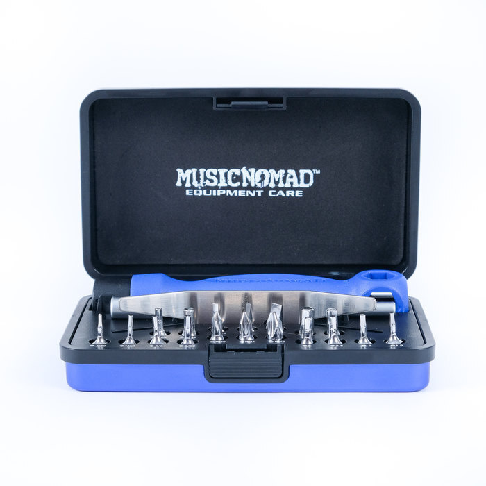 фото Musicnomad mn229 набор premium guitar tech - отвертка-ключ + ключ для гитарных винтов