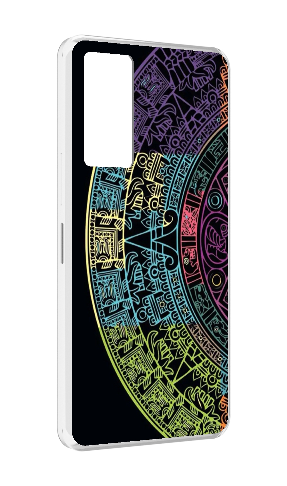 

Чехол MyPads орнамент полукруга для Infinix Note 11, Прозрачный, Tocco