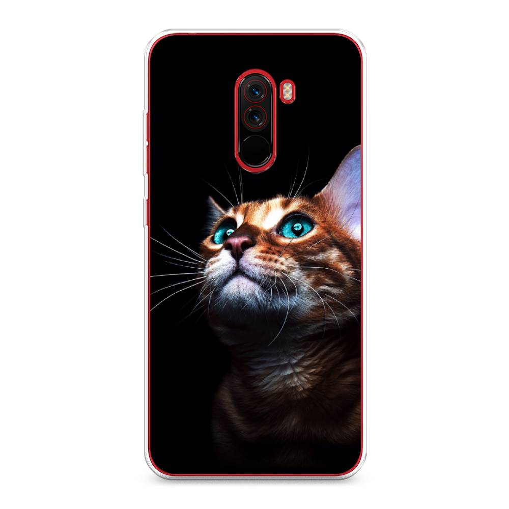 

Чехол Awog на Xiaomi Pocophone F1 "Мечтательный кот", Разноцветный, 34450-1