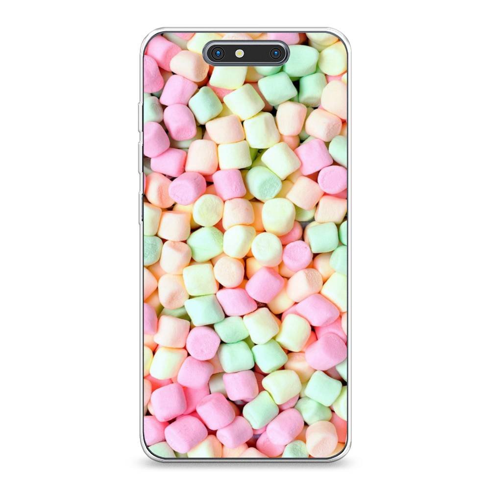 

Чехол Awog на ZTE Blade V8 / ЗТЕ Блэйд V8 "Marshmallows", Разноцветный, 131250-10