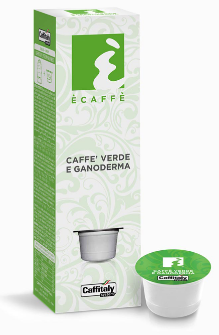 Кофе в капсулах Caffitaly system Ecaffe Green Coffee Ganoderma, 10 кап.