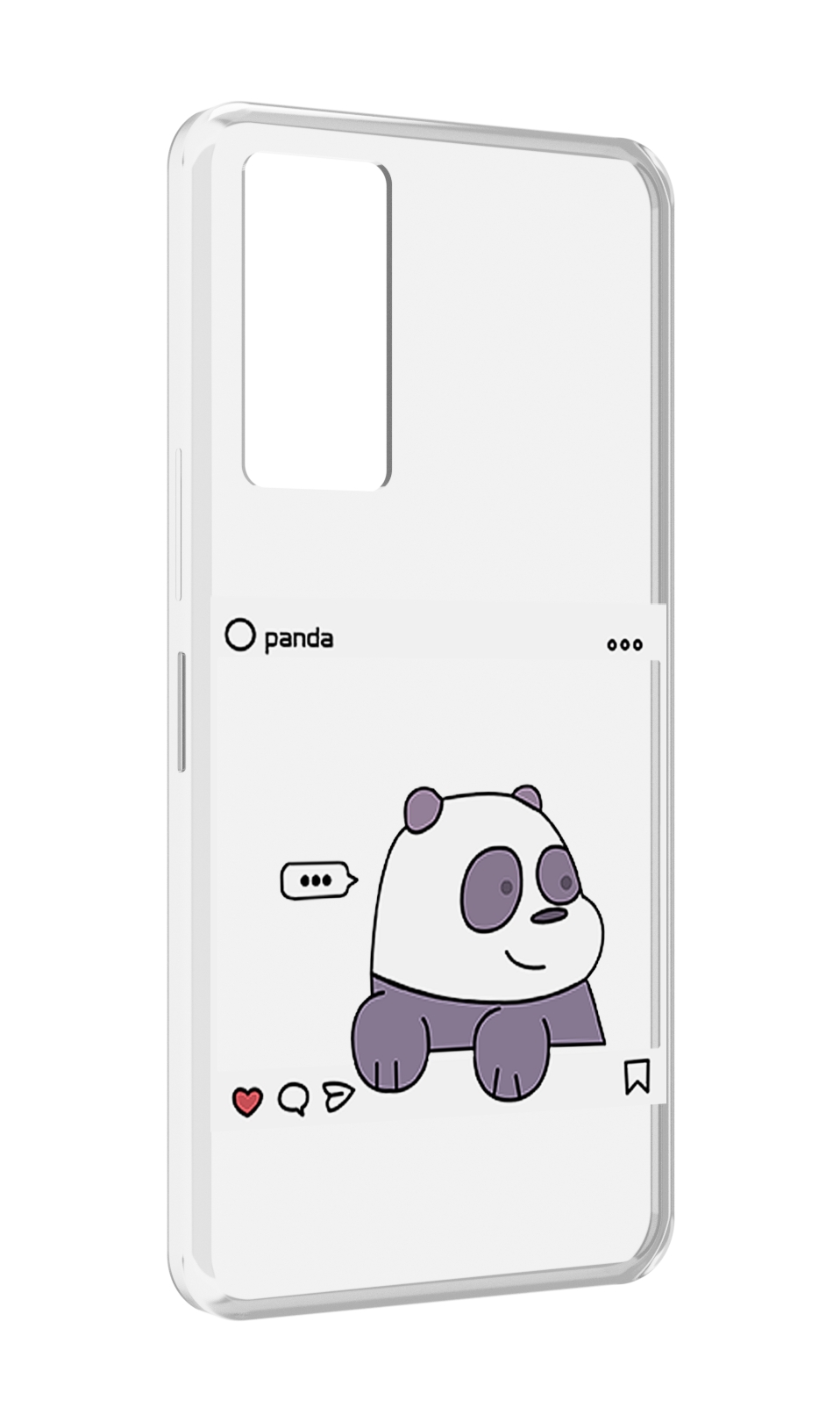 

Чехол MyPads пандочка-фотка для Infinix Note 11, Прозрачный, Tocco
