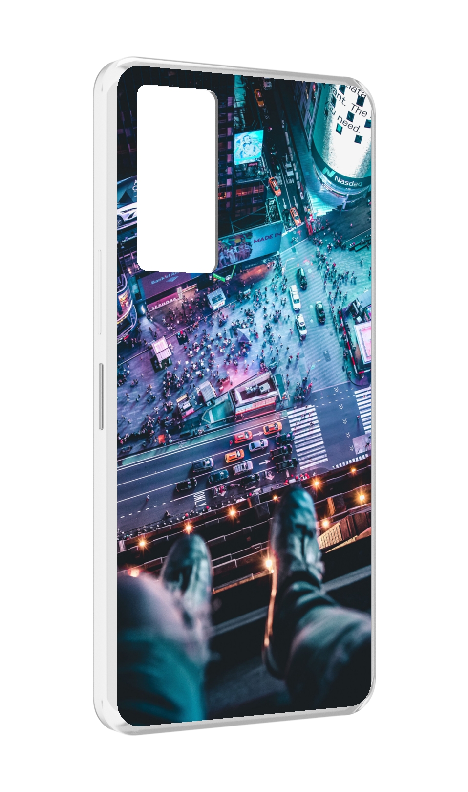 

Чехол MyPads парень на крыше для Infinix Note 11, Прозрачный, Tocco