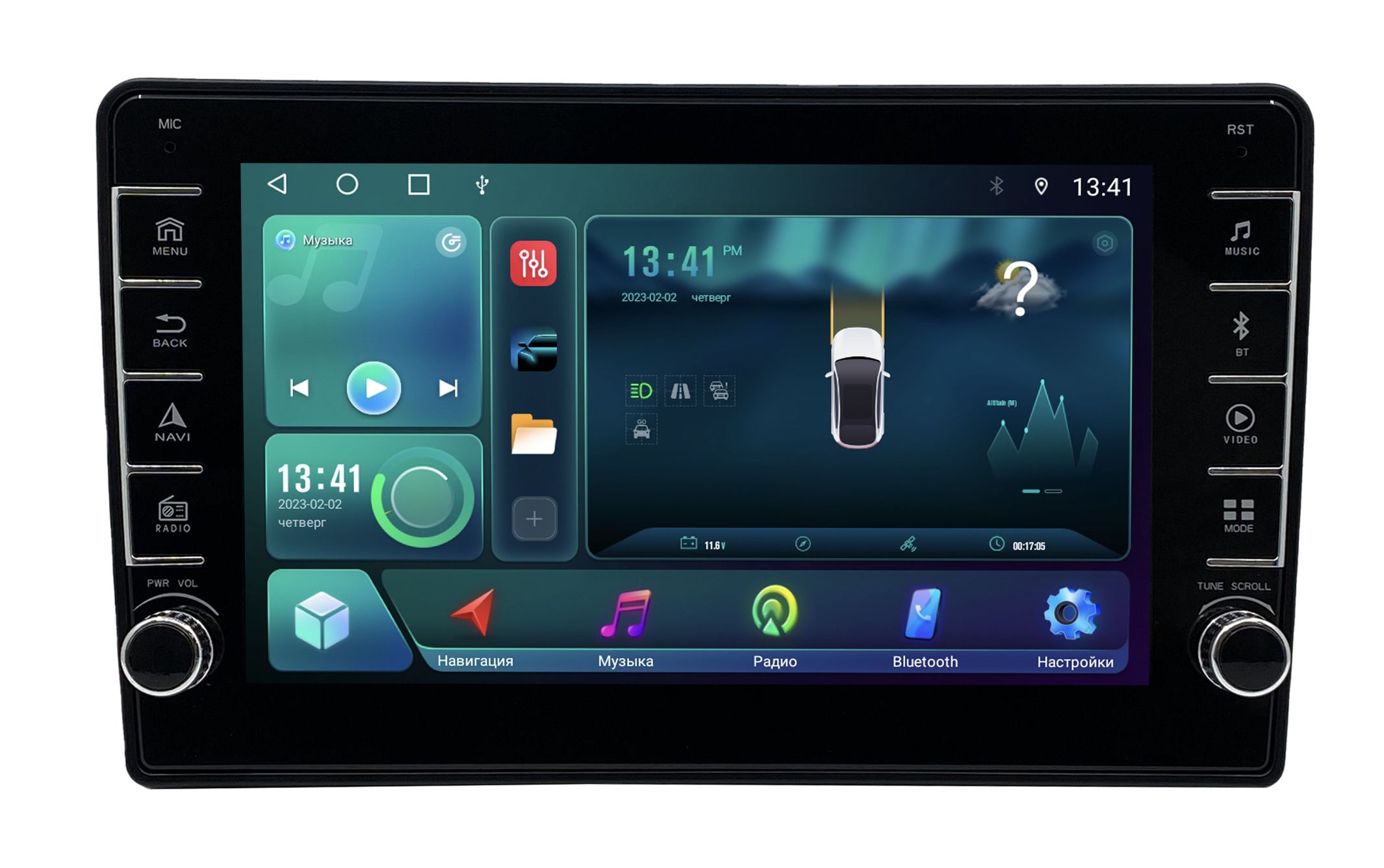 Штатная магнитола Zenith Citroen Jumper 2 2006-2012 Android 12 464 GB с крутилками 3410800₽