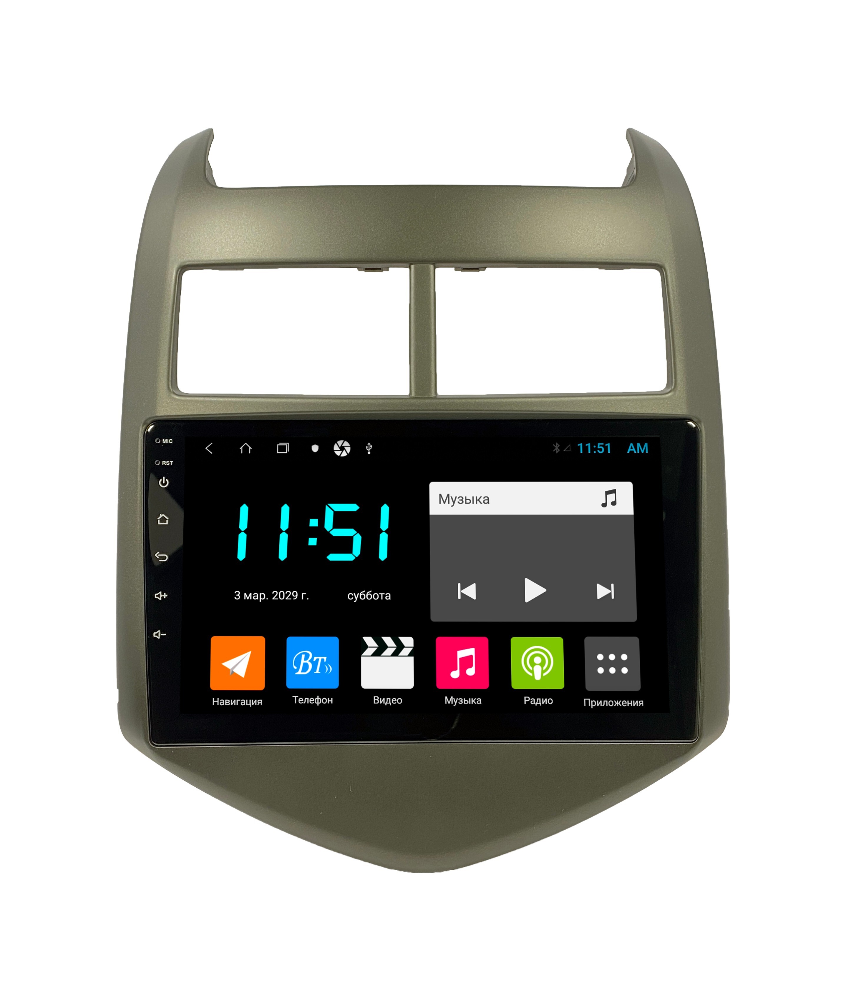 Штатная автомагнитола Zenith Chevrolet Aveo 2011-2016 232GB Android 12 Мультируль 1980800₽