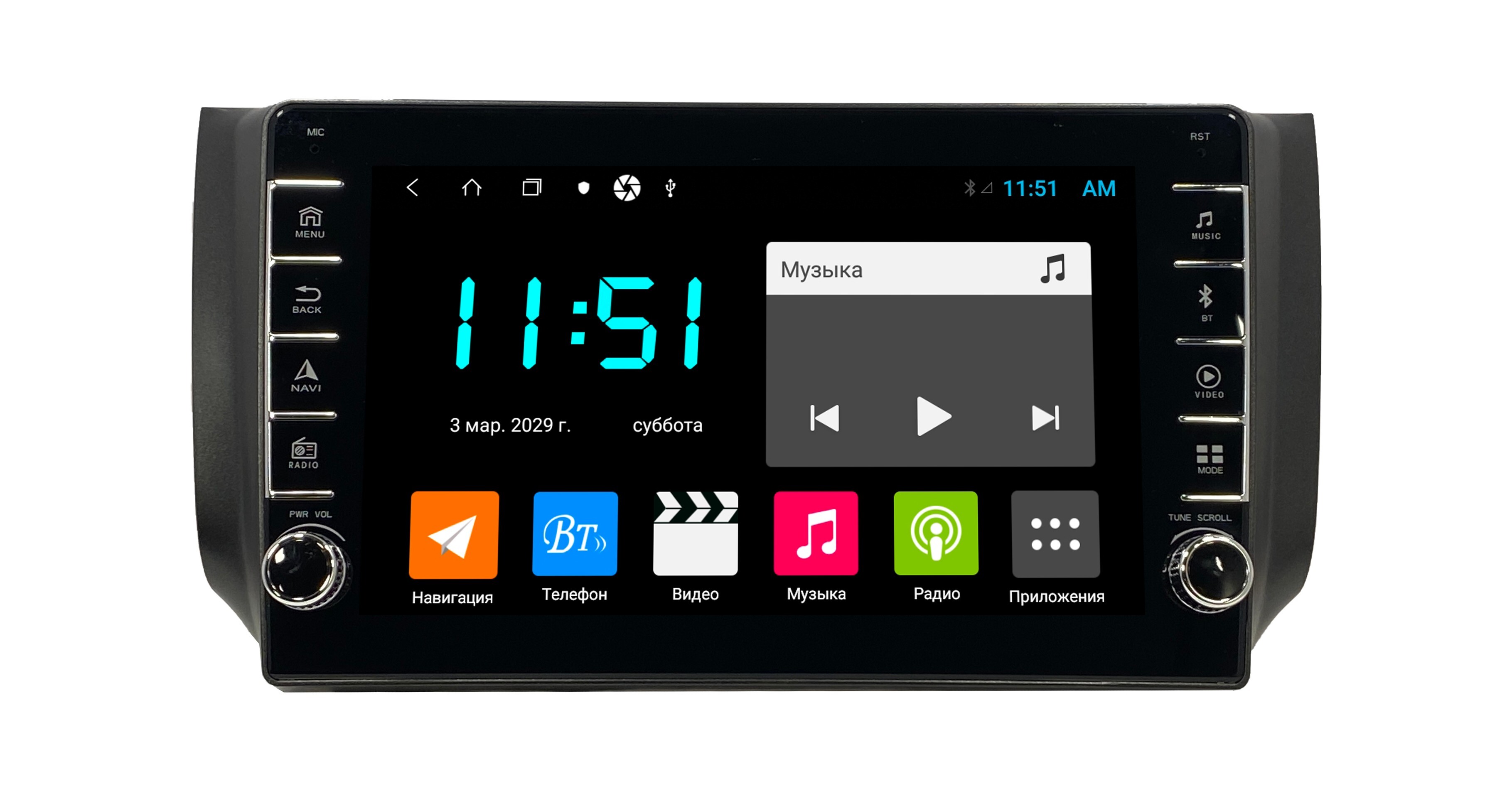 Штатная автомагнитола Zenith Nissan Sentra 2012-2017 Android 12 464GB с крутилками 3226500₽