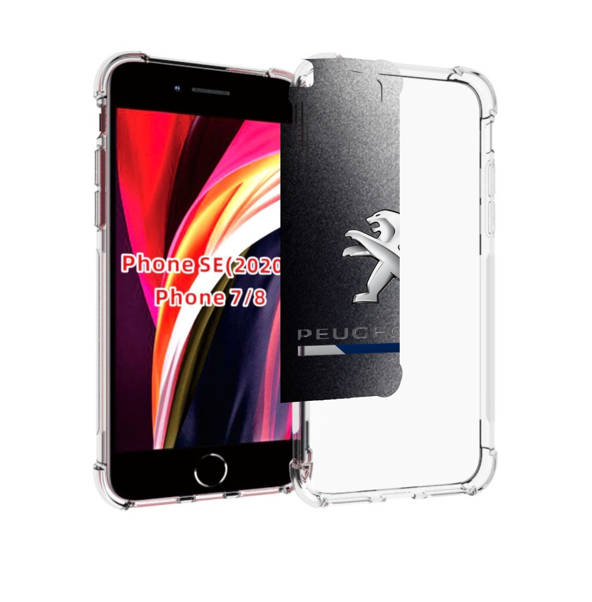 

Чехол MyPads пежо-peugeot-1 для iPhone 7 4.7 / iPhone 8 / iPhone SE 2 (2020), Прозрачный, Tocco