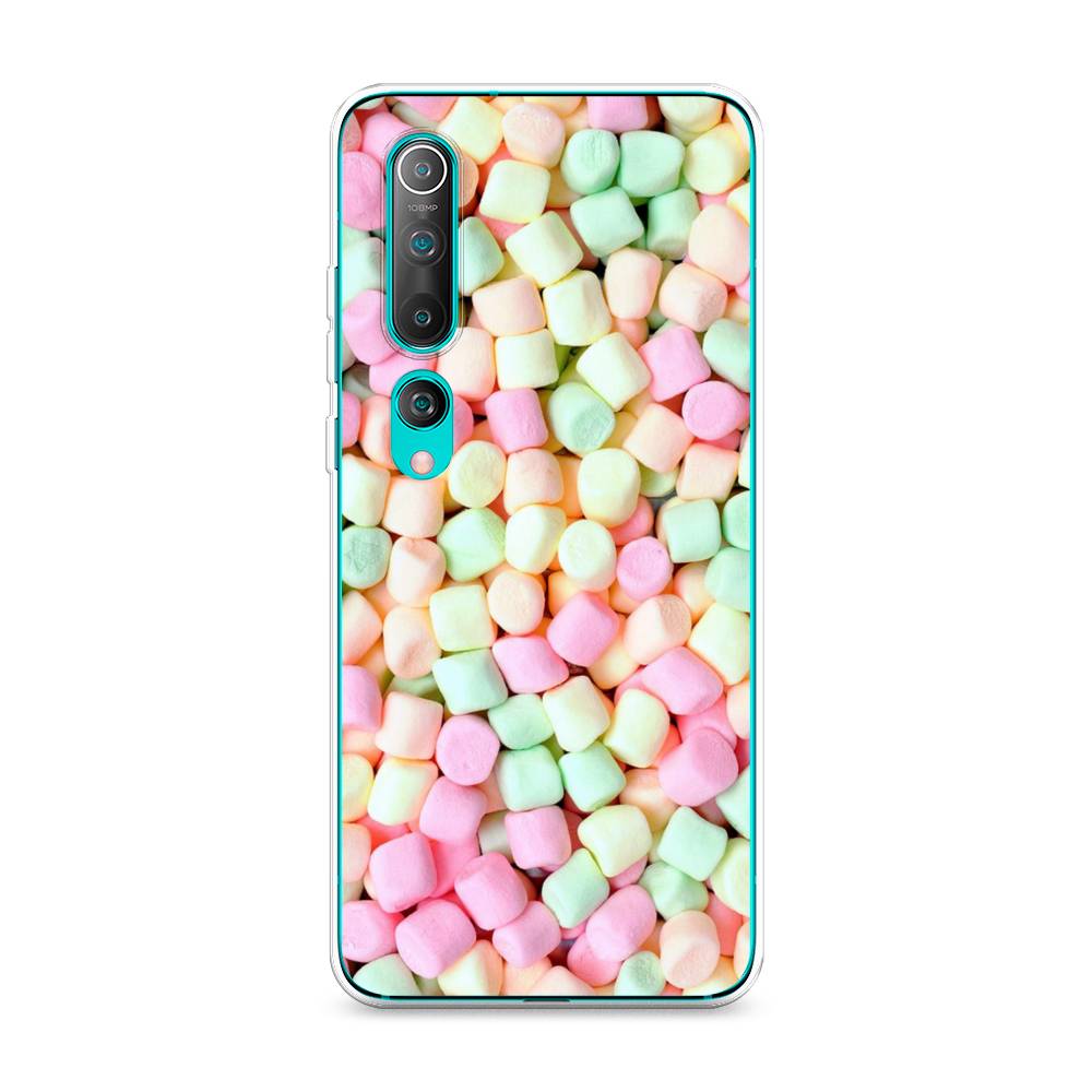 

Чехол Awog на Xiaomi Mi 10 "Marshmallows", Разноцветный, 37550-10