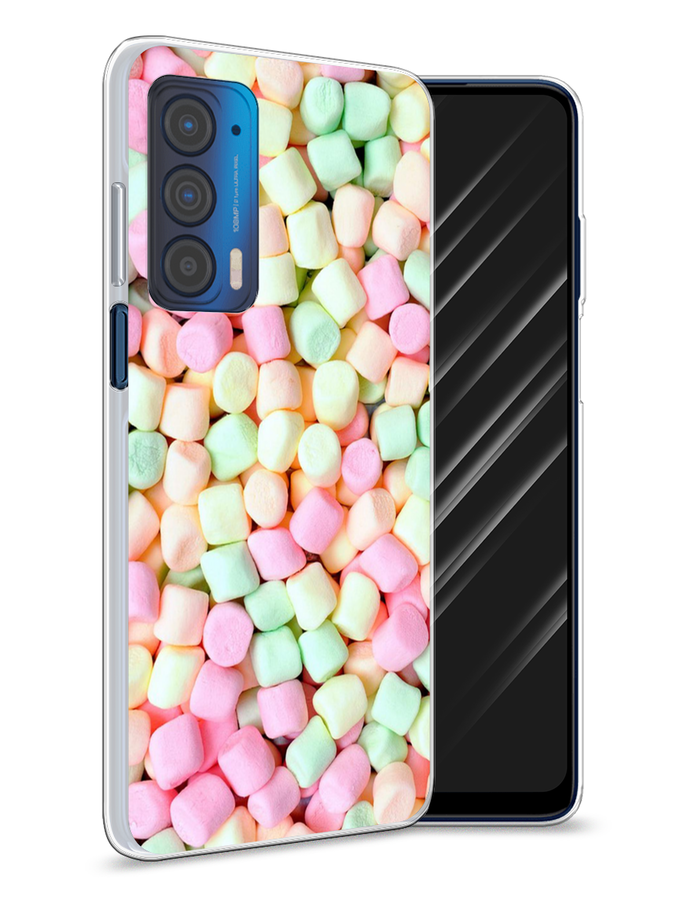 

Чехол Awog на Motorola Edge (2021) "Marshmallows", Разноцветный, 242950-10