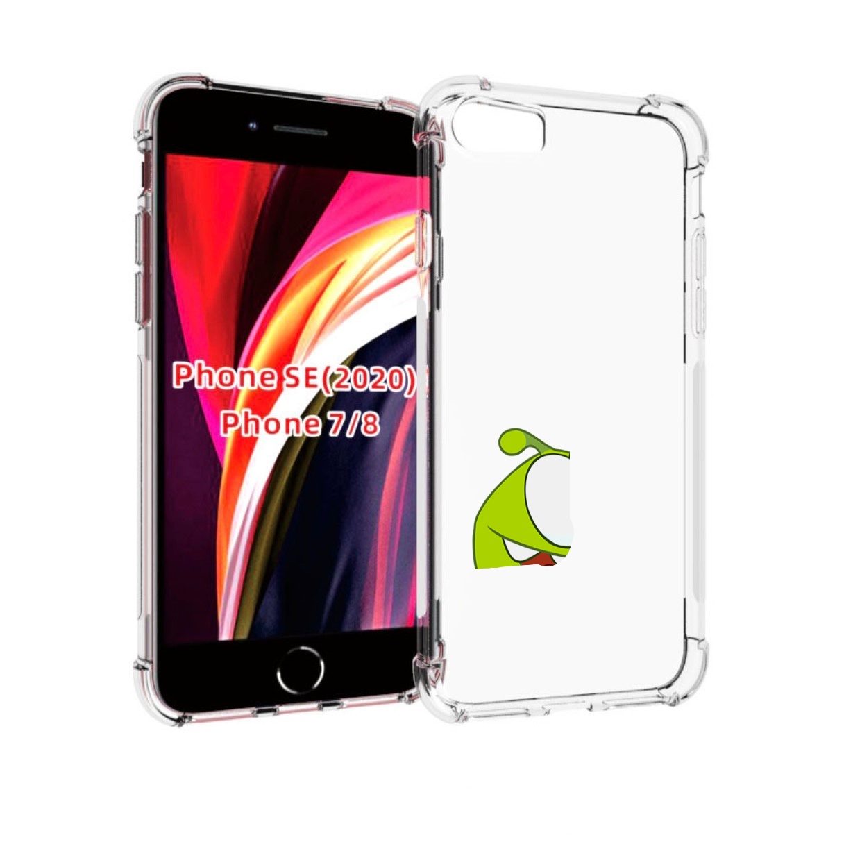 

Чехол MyPads попрыгунчик для iPhone 7 4.7 / iPhone 8 / iPhone SE 2 (2020), Прозрачный, Tocco