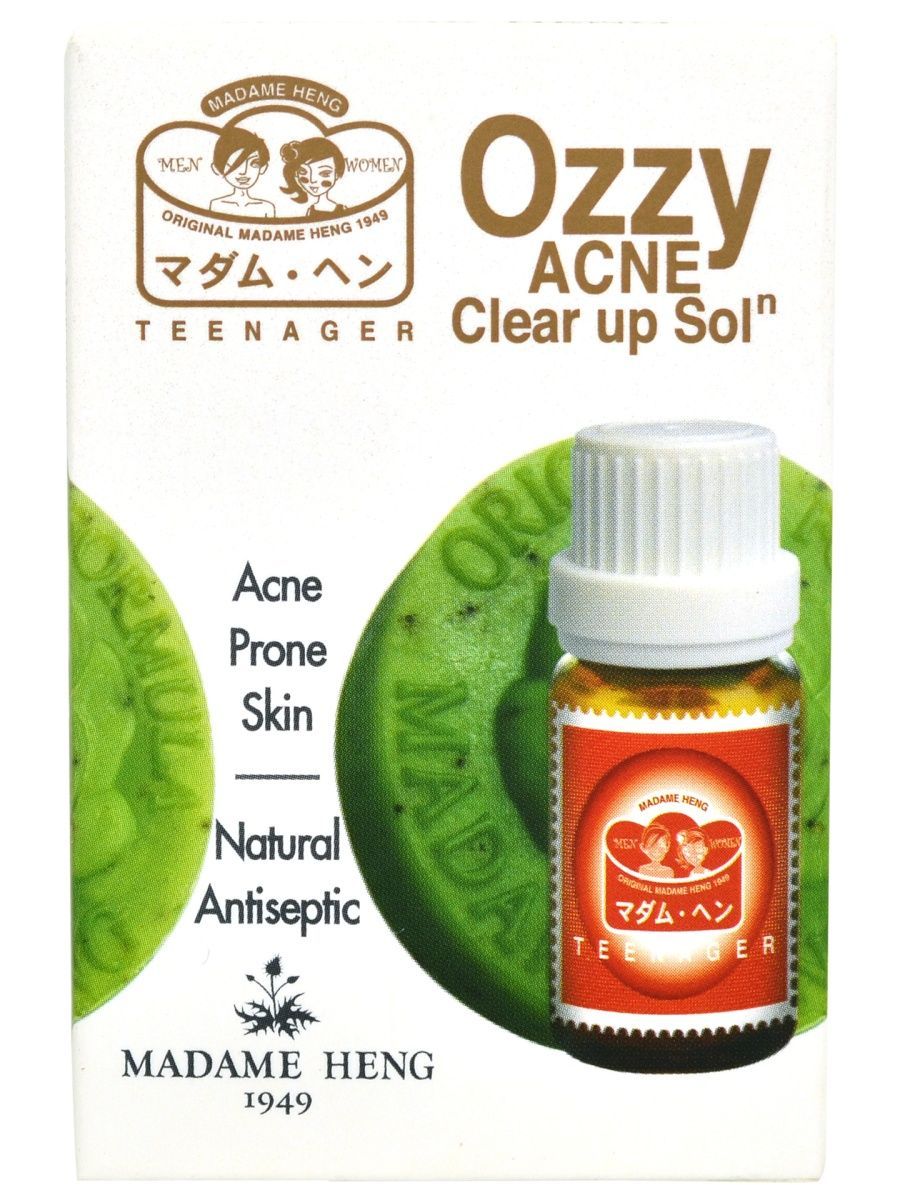 Лосьон Madame Heng Ozzy Acne Clear Up Solution для проблемной кожи 14 мл лосьон антисептик с хлоргексидином solution antiseptic