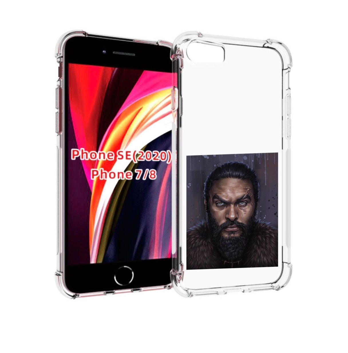

Чехол MyPads портрет-императора для iPhone 7 4.7 / iPhone 8 / iPhone SE 2 (2020), Прозрачный, Tocco