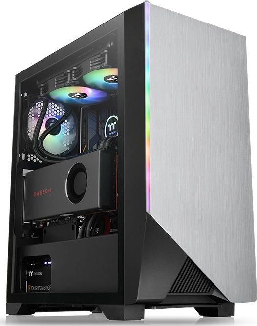 Корпус компьютерный Thermaltake H550 TG (CA-1P4-00M1WN-00) Silver/Black