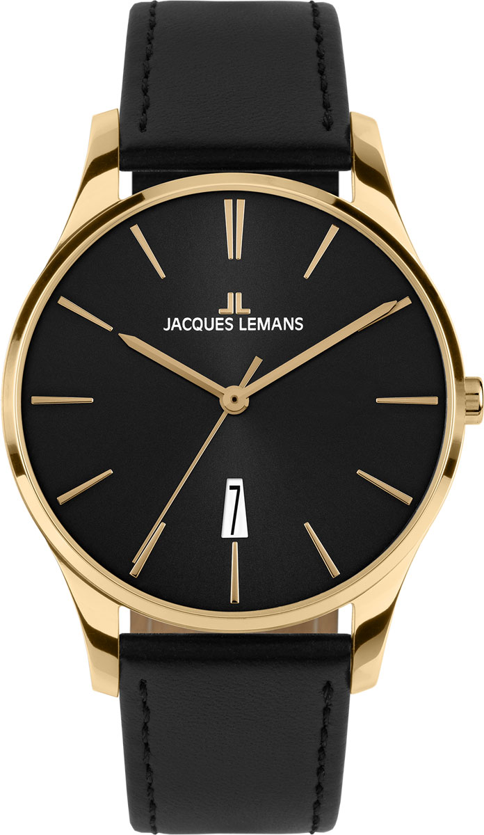 Наручные часы мужские Jacques Lemans 1-2124E черные