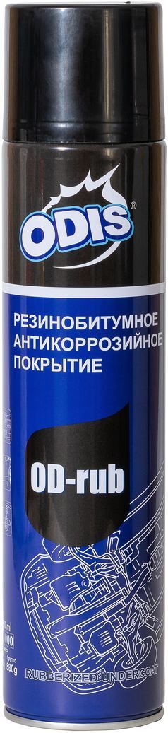 Резинобитумное антикоррозийное покрытие ODIS Undercoating 650 мл 529₽