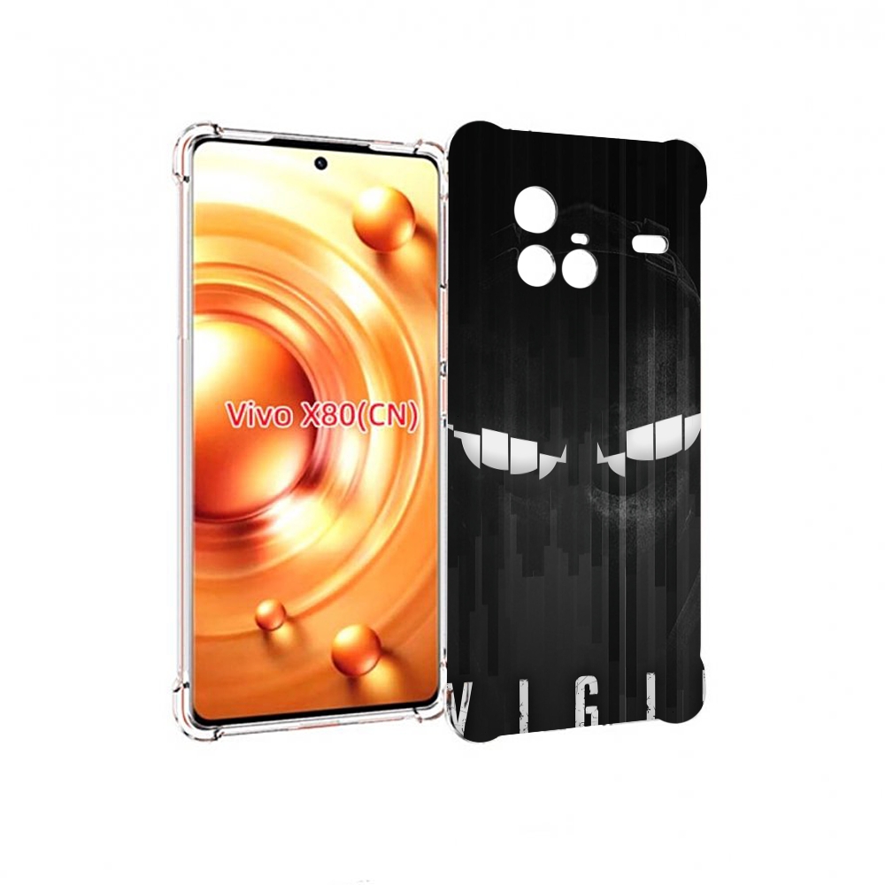 

Чехол Mypads Глаза-В-Ночи Для Vivo X80, Прозрачный, Tocco
