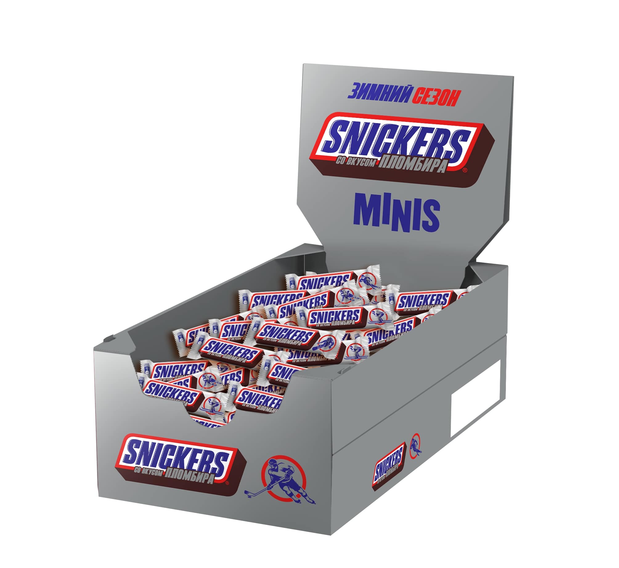 Конфеты Snickers minis со вкусом пломбира, 2,9 кг