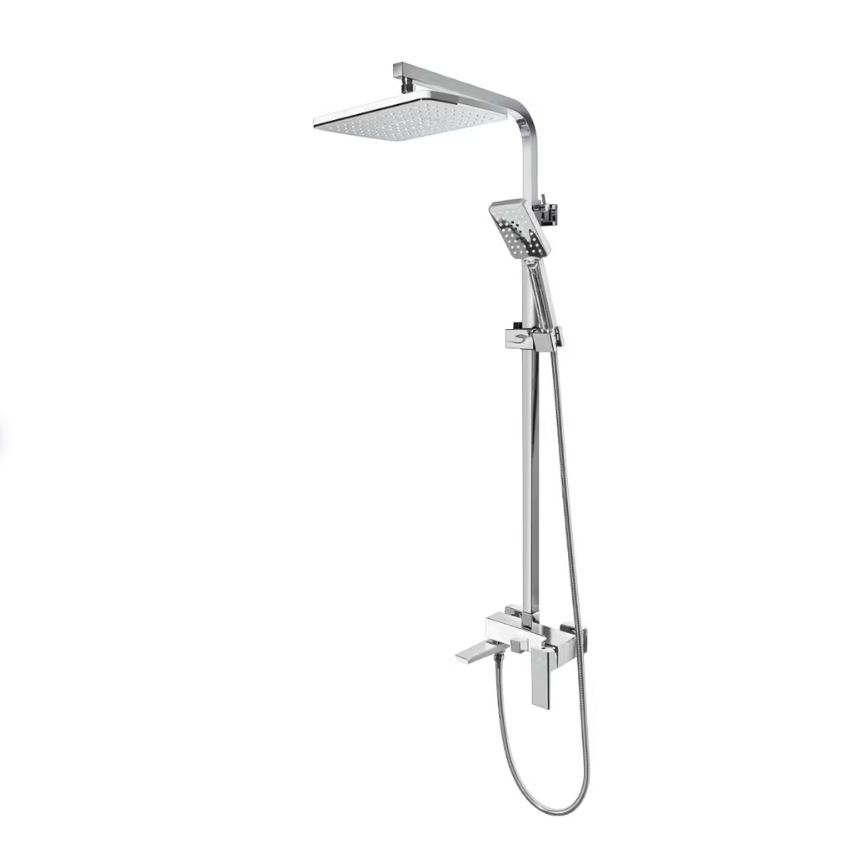 Душевая система Grocenberg SHOWER GB7008WC белая с хромом бомбочки для ванны в коробке art phylosophy 130г банан